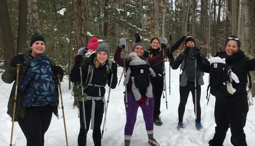 L'hiver et le portage!